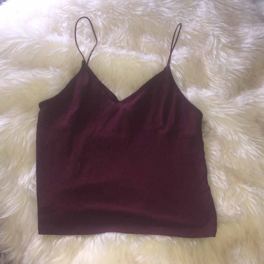 Maroon Forever 21 Top